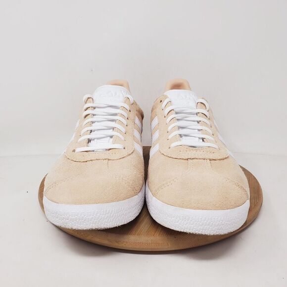 adidas Gazelle Shoes Womens 10.5 Halo Blush Suede Sneaker Lace Up Low Soccer - Picture 3 of 14